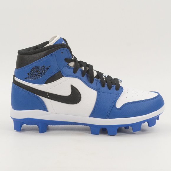 Air Jordan 1 Retro MCS 'Game Royal' AV5354-411 Baseball Cleat size 13 - Picture 1 of 7